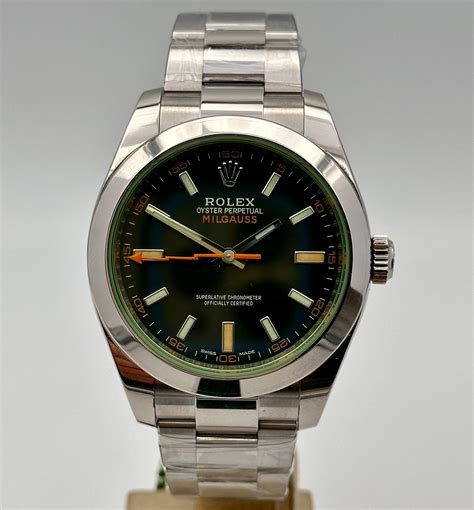 rolex milgauss nero|Rolex Milgauss price list.